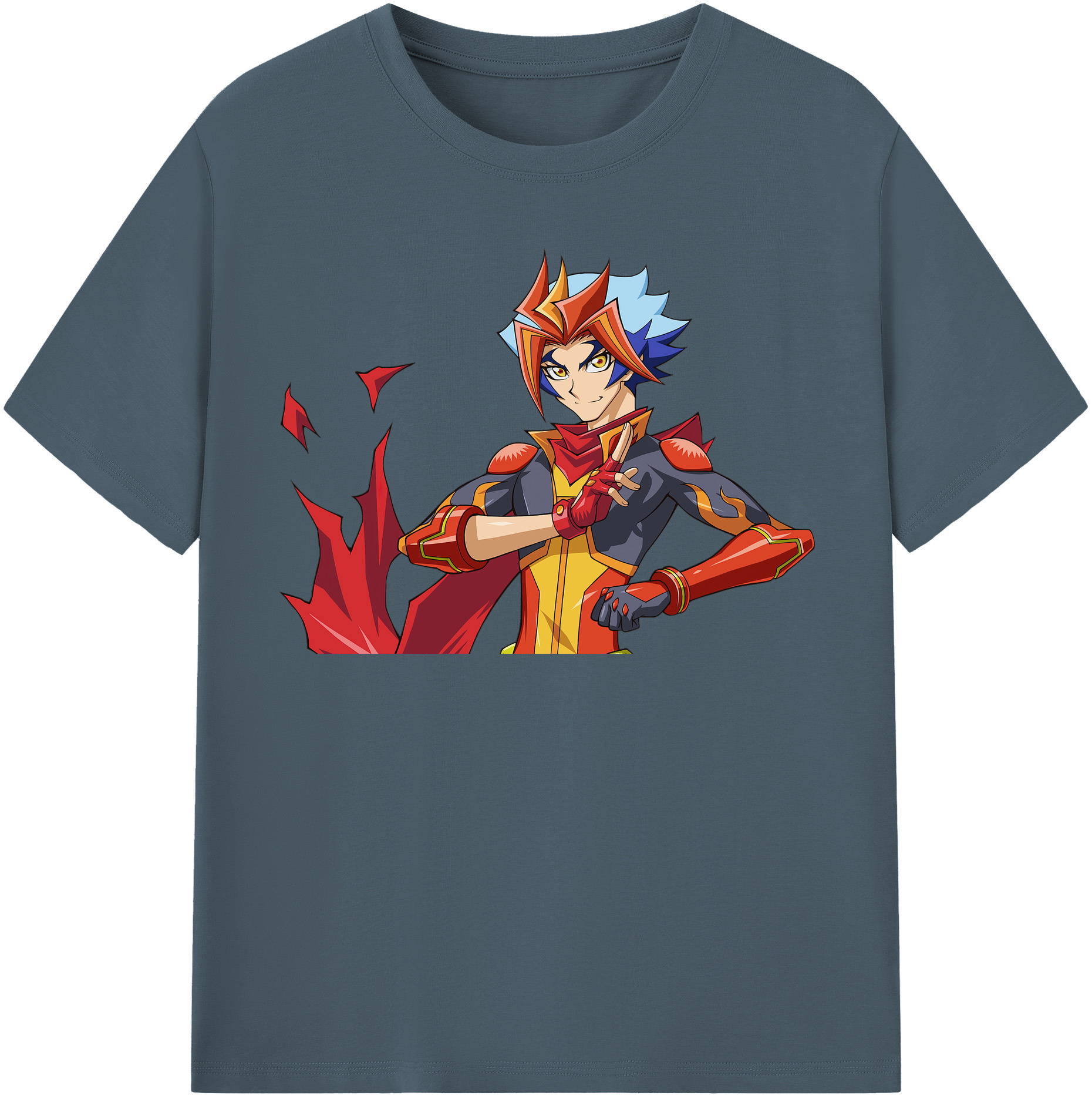 （画像用） 遊☆戯☆王 Yu-Gi-Oh! 綿100％半袖Tシャツ（フロントプリント）